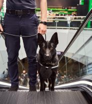 Is it safe to let your dog use an escalator?