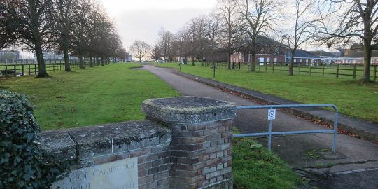Path to the Vet School by Hugh Venables, CC BY-SA 2.0 , via Wikimedia Commons